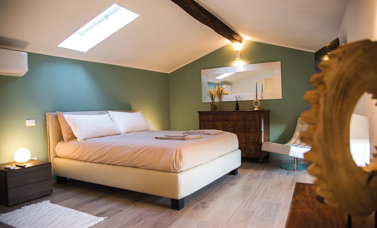 Camera con vista panoramica